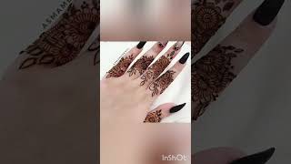 latest finger mehndi designs for Eid 2023#shorts #youtubeviralshorts