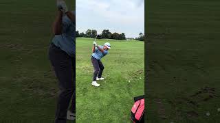 Craig Hocknull 9 deg Triple Diamond driver down the line #golf #golfswing ￼