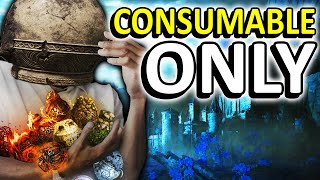 Beating Elden Ring Using Only Consumables