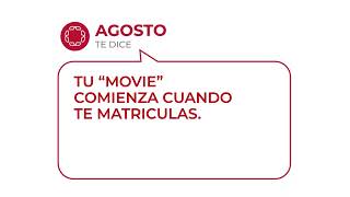 Tu "movie" comienza cuando te matriculas en la UAGM