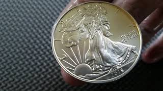 2018 1 oz Silver American Eagles