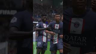 FIFA 23 | PSG Mbappé Volley Goal 2023 | PS5 Gameplay #shorts