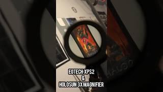 Eotech XPS2 & Holosun 3x magnifier on a 16” rifle build