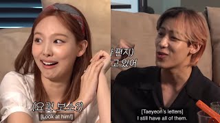 (ENG)BAMBAM Talking about his ideal type TAEYEON in front of his first love NAYEON cuts 😂 #shorts