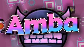 (Unrated Hard Demon) "Amba" by Technical and ambvr - Geometry Dash