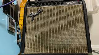 Fender Sidekick Reverb 35 Japanese Rivera-Era (1985) amplifier demo - clean reverb PRS Brent Mason