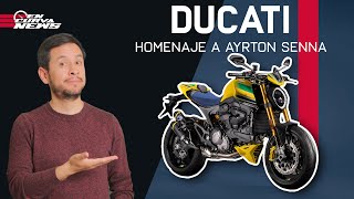 Una edición especial de la Ducati Monster en honor a Ayrton Senna | NEWS | NOTICIAS