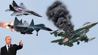 1 секунду назад 26 американских F-16, вошедших в воздушное пространство России, были сбиты 7 российс