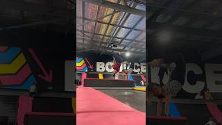 Flipping fun with @DemiSkinner #bounce #perth #flips #trampoline