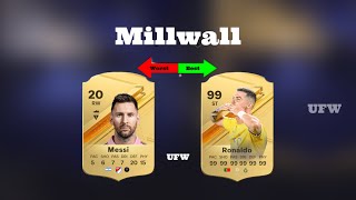 Worst and Best FIFA Cards | Millwall Editions.  #fifa #eafc24 #worst #best #millwall