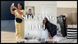 2022 SPRING SHOPPING HAUL+ H&M BASICS try on haul| NEW PERFUME MISS DIOR+more!!