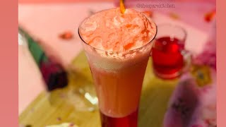 Rose soda#shorts #ytshorts #drinks #rose