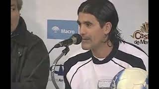 Presentación de Ariel Ortega en Independiente Rivadavia (2008)