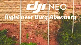 DJI Neo flight over Burg Abenberg (learning to fly RC 2)