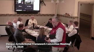 Devens Jurisdictional Framework Committee Meeting: April 10, 2024