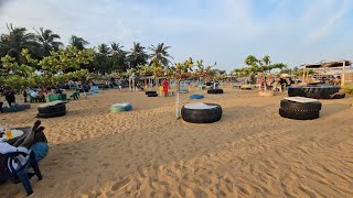 Exploring Lomé Beach: A Beautiful Saturday Adventure at the Heart of Lomé's Coastal Life