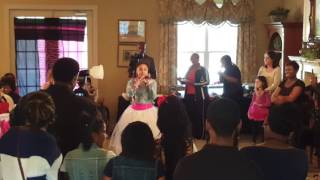 022716 Sweet 16 bday celebration Shaniah Jones Performance