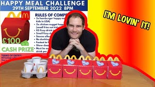 MCDONALD'S HAPPY MEAL EATING CONTEST