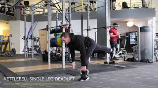 Kettlebell Single Leg Deadlift