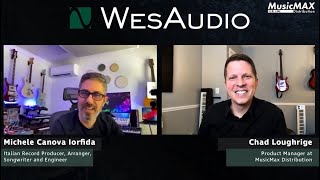 WesAudio | In the Studio with Michele Canova Iorfida