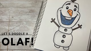 Let's doodle Olaf