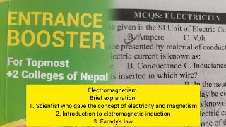 Electromagnetism| Physics | BRIDGE COURSE| entrance booster|