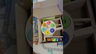 #unboxing @curiouscubindia level 6 montessori kit for baby and toddlers #playandlearn #woodentoy