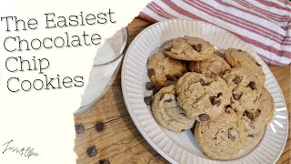 Super EASY Chocolate Chip Cookies! Soft & Chewy with a Touch of Spice!  My Favorite Baking Recipe!