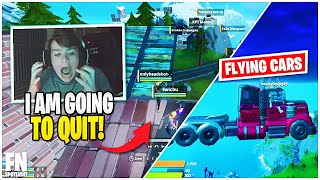 Mongraal RAGE After Catching Trio HACKING | Nickmercs & Cloakzy ROAST Each Other | Flying Car GLITCH