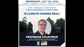 Is climate change real with Professor Colin Price