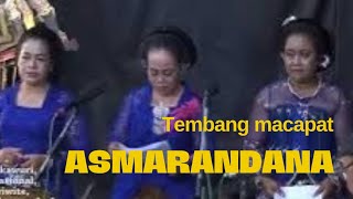 tembang macapat ASMARANDANA