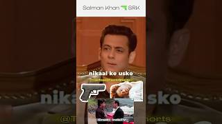 Salman Khan accidentally shoots SRK? #shorts #youtubeshorts