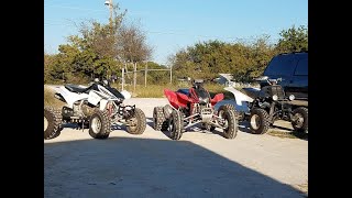 Honda 450r and Yamaha Banshee Out of Hibernation