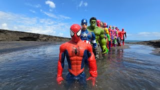 AVENGERS SUPERHERO STORY, MARVEL'S SPIDER-MAN 2 VS HULK, SPIDER-VERSE VS CAPTAIN AMERICA & JOKER 191