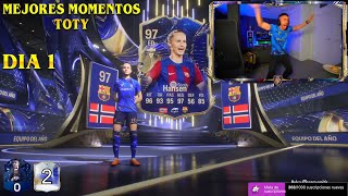 DjMaRiiO MEJORES MOMENTOS CON LOS TOTY DIA 1 EN EA SPORTS FC 24