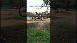 New roller gap #mtb #dirtjumps #bike #bikejump #viral