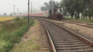 LKO WDM3D with LHB Archana Express