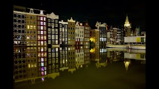 Amsterdam by night - including Red light district