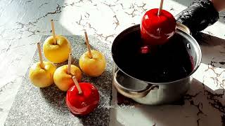 Яблоки в карамели!! Леденцы// Candy apples  recipe🍎🍎🍎