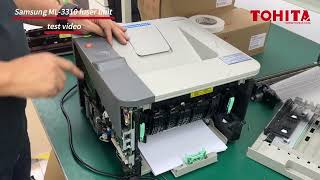 TOHITA-Fuser unit for Samsung ML 3310 series testing video