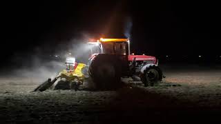 Zetor ZTS 16245 nocne wysiewanie poplonów