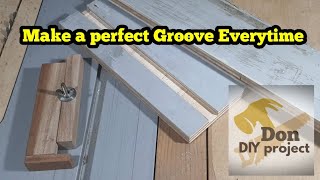 Perfect Groove Everytime (kerf maker jig)