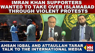 Ahsan Iqbal and Attaullah TararTalk to the International Media | Kohenoor Digital #latestnews