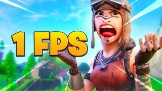 I LOWERED my FPS after EVERY KILL in Fortnite... (again)