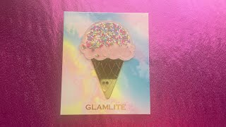 Another Barbie Summer look using glamlite ice cream dream palette!