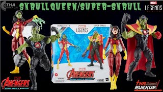 Marvel Legends Skrull Queen & Super-Skrull 2 Pack Avengers Beyond Earth's Mightiest 60th Anniversary