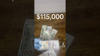 $115,000 Cash Visual - Wealth Visualization