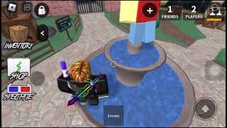 -MM2- Gameplay  Testing 1v1 (Credit : @meqaelrezqey )