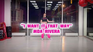 I Want It That Way (Salsa Version) - Moa Rivera | Zumba | Choreography by Valeria Krivosheina