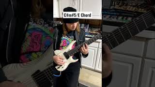 G# scale chord harmonies over C#m#5/E Chord